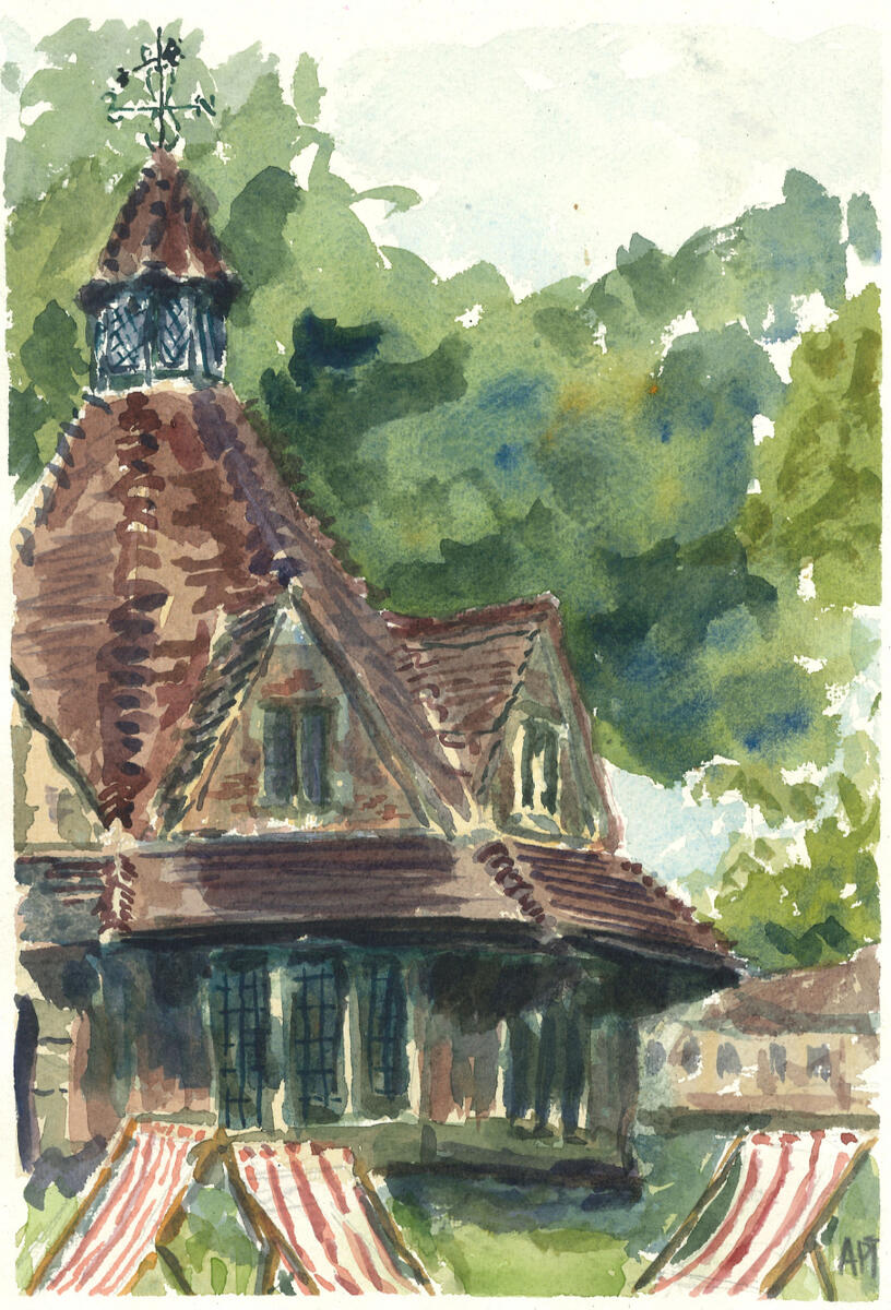 Bournville Pavilion- Watercolour on Paper- A4